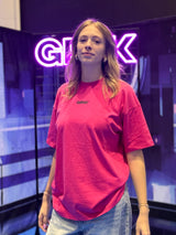 Oversized T-Shirt - GRNK - Game Over Never - Pink Edition