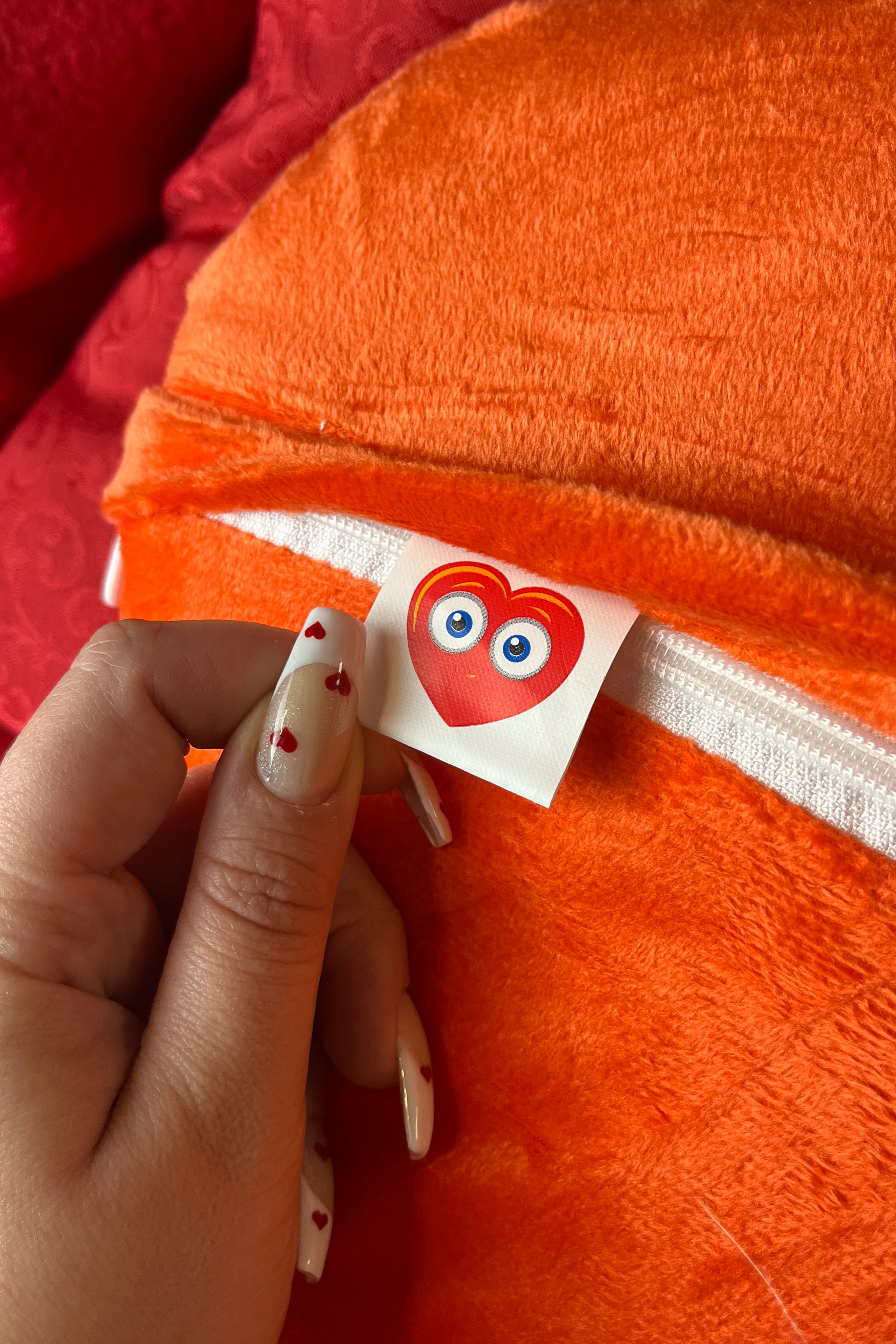 Herz Emote- Plüschkissen