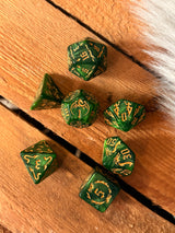 Würfelset - Smaragdgrün - HORDE