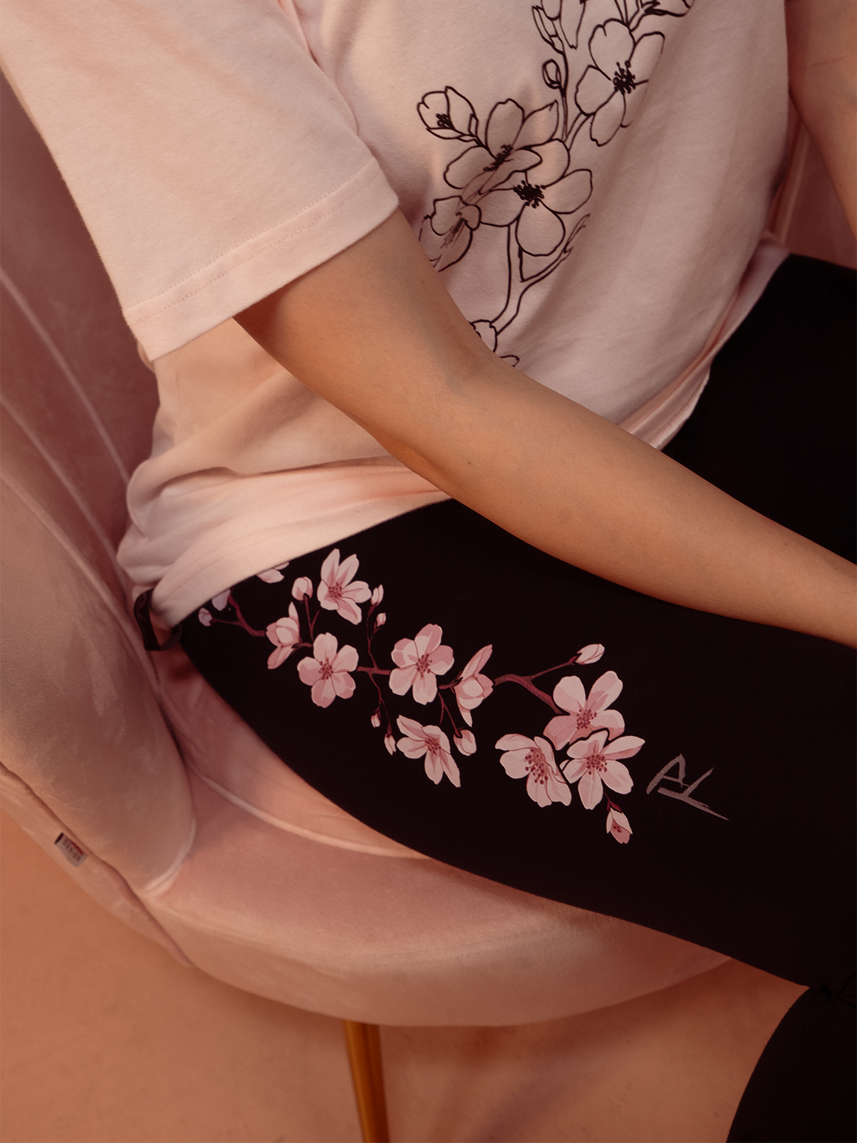 Leggings - Pandorya - Sakura Collection