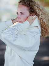 Hoodie - Tolkin - Blossom Sword Hoodie (Beige)